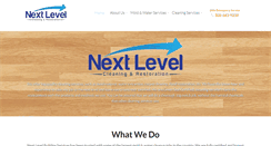 Desktop Screenshot of nextlevelbuildingservices.com